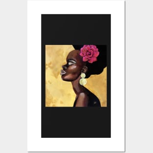 African Rose Posters and Art